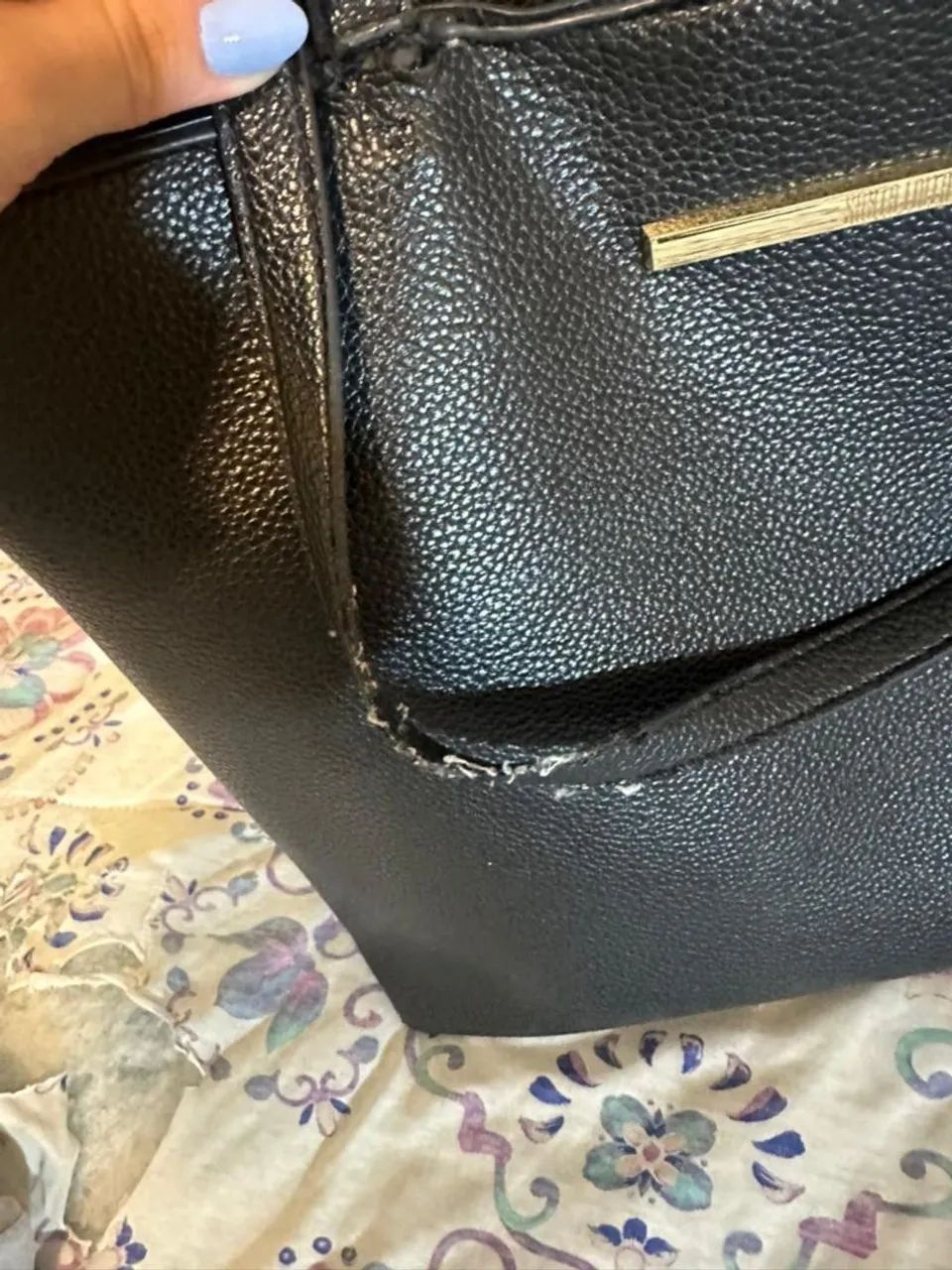 Bolsa Santa lolla preta - Foto 3