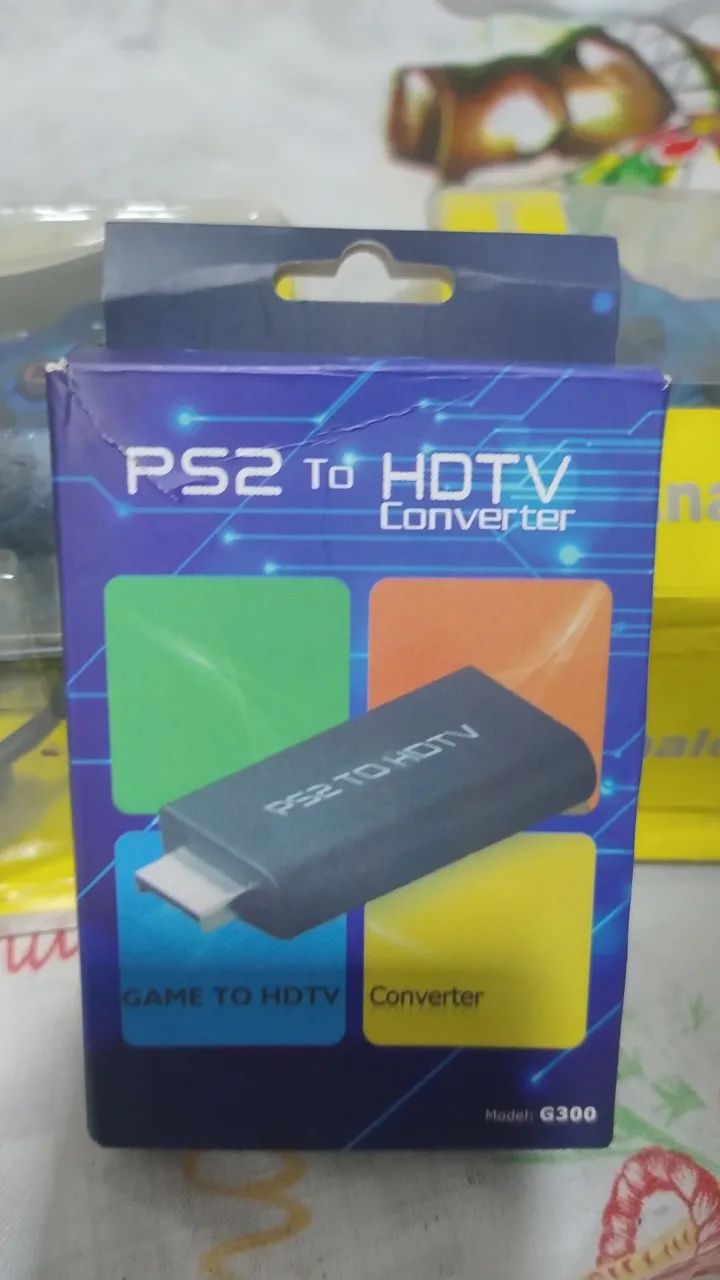 2 Controle de PS2 + um conversor de PS2 para HDMI - Foto 5