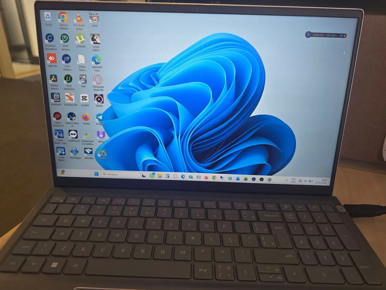 Notebook Dell i5-5510 alumínio - Foto 2