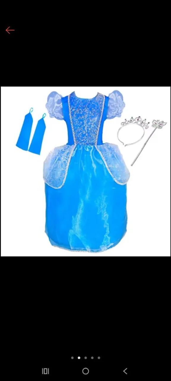 Vestido de princesa 