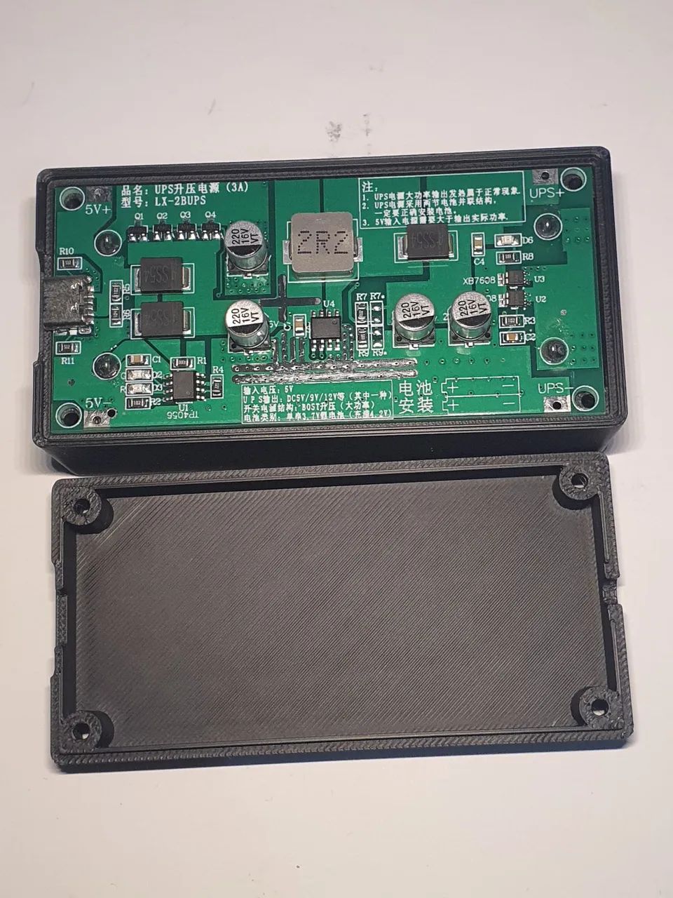 Modulo UPS 12V para Bateria 18650 - Foto 3