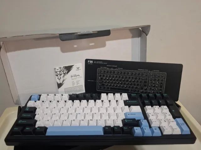 Teclado Mecânico AULA F99 (Tri-Mode) - Foto 3