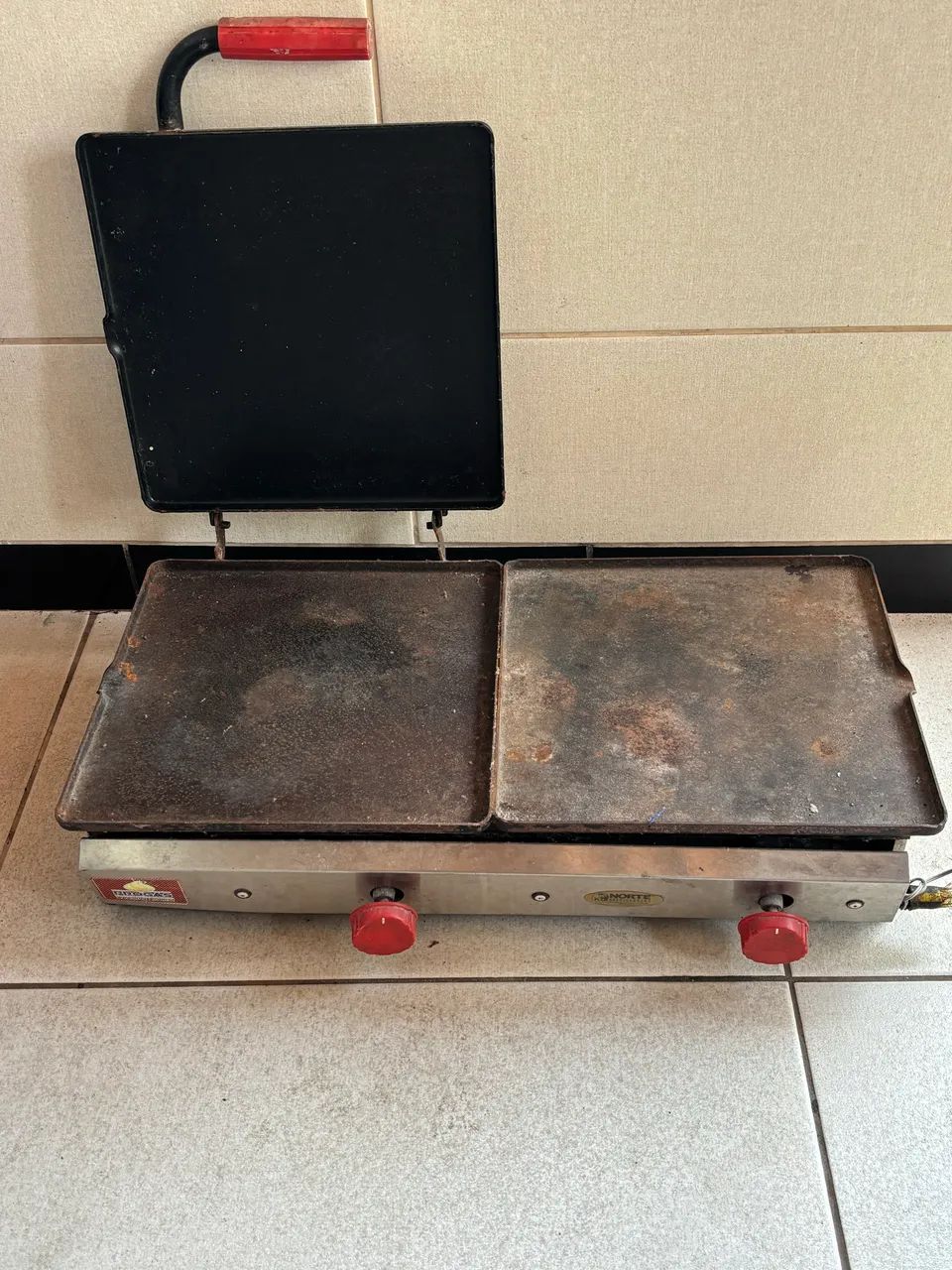 Chapa de lanche a gás  - Foto 3