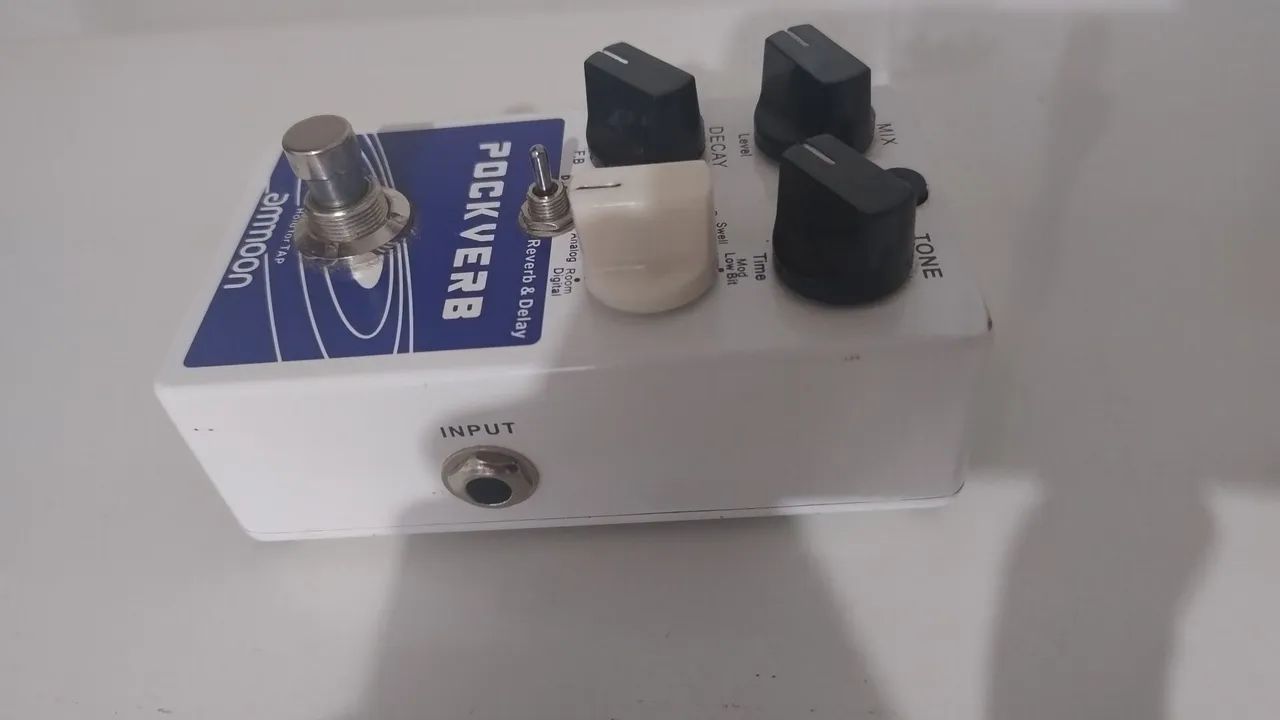 Pedal Ammoon Pockverb Reverb e Delay usado - Foto 3