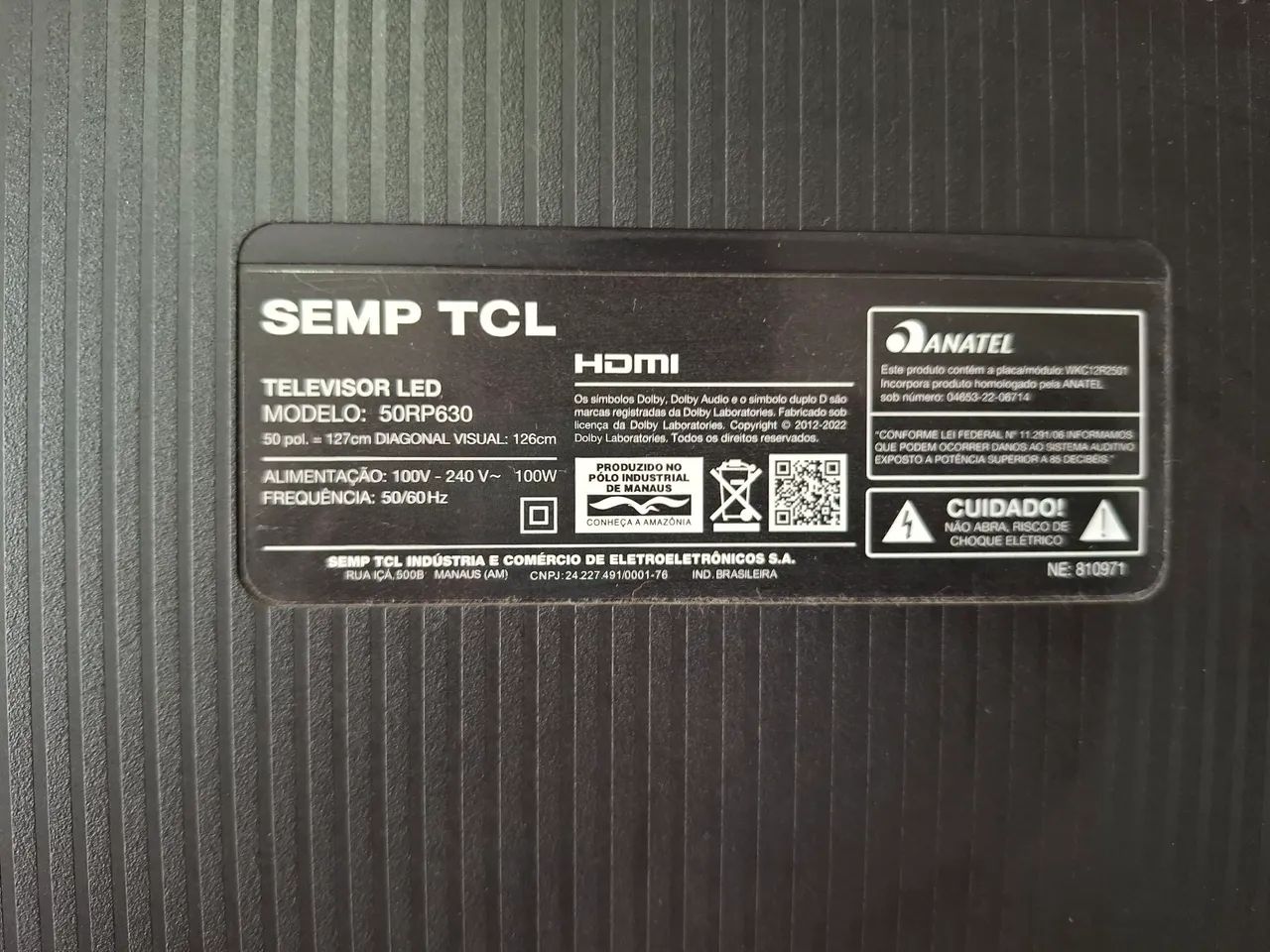 Tv tcl 50 polegadas - Foto 2