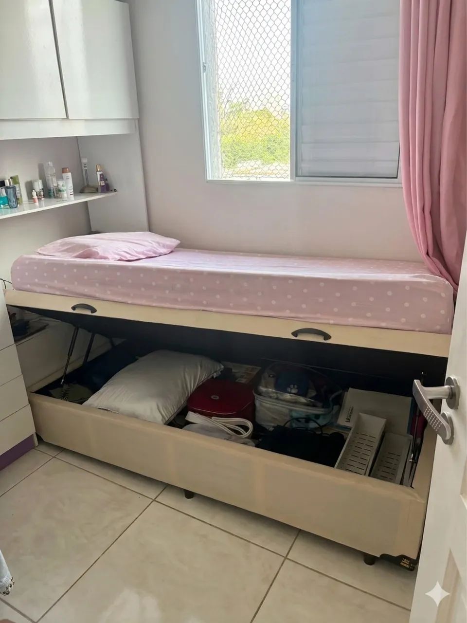 Cama Box Baú Solteiro + Colchão de Espuma D20 Plumatex (Usados - Foto 4