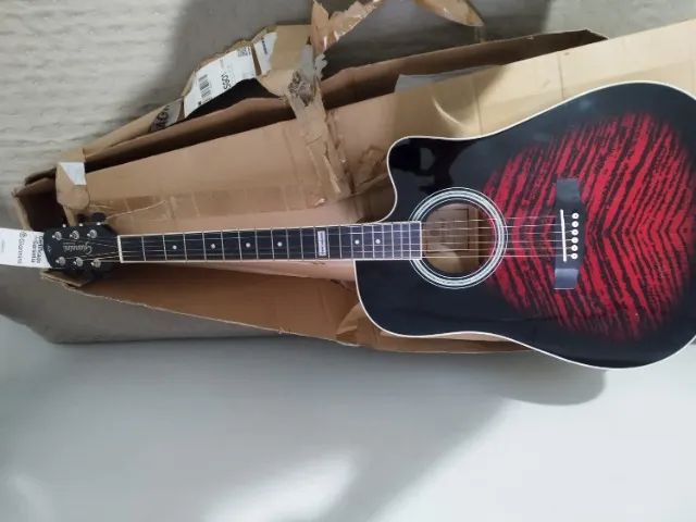 Violão Gianini elétrico - Foto 3