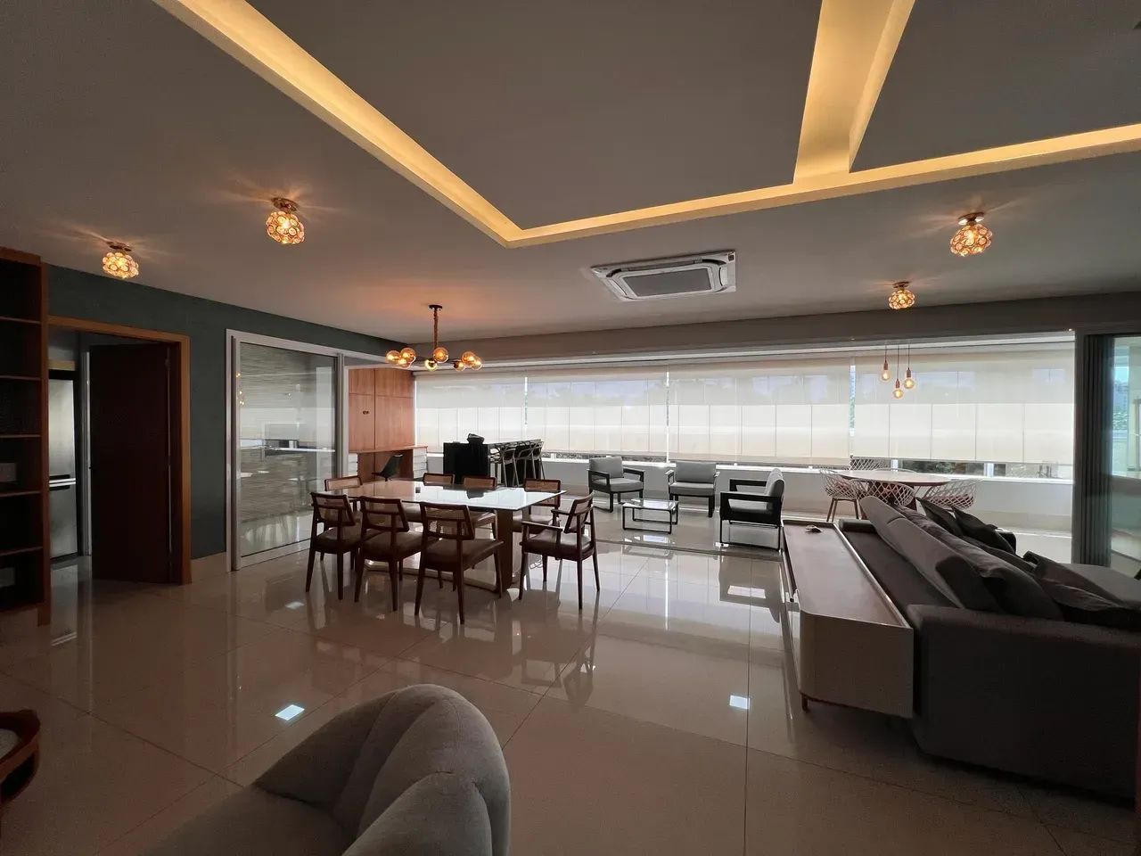 Apartamento mobiliado de 269 m2 em frente ao lago das rosas para locação, Edifício Poeme - Foto 6