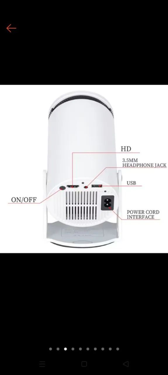 Projetor 4k HD - Foto 4