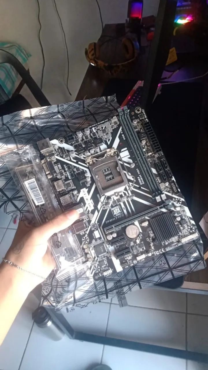 KIT Placa Mãe e Processador - Foto 3