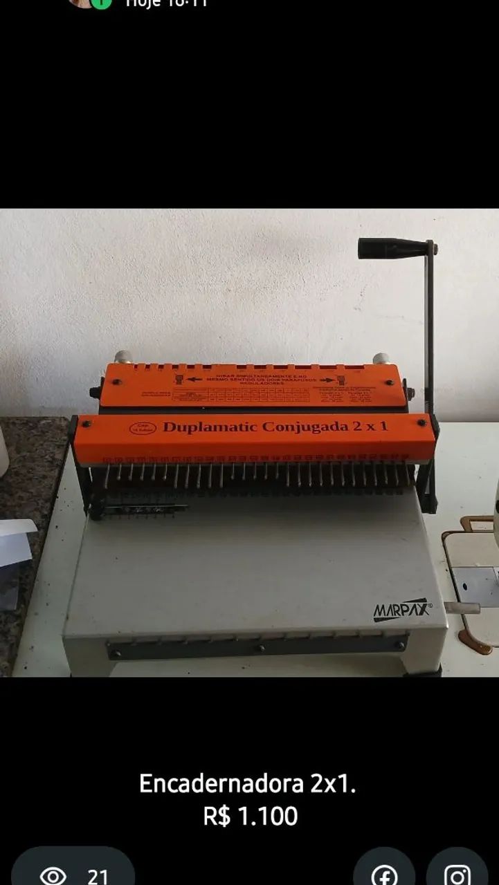 Encadernadora 2x1