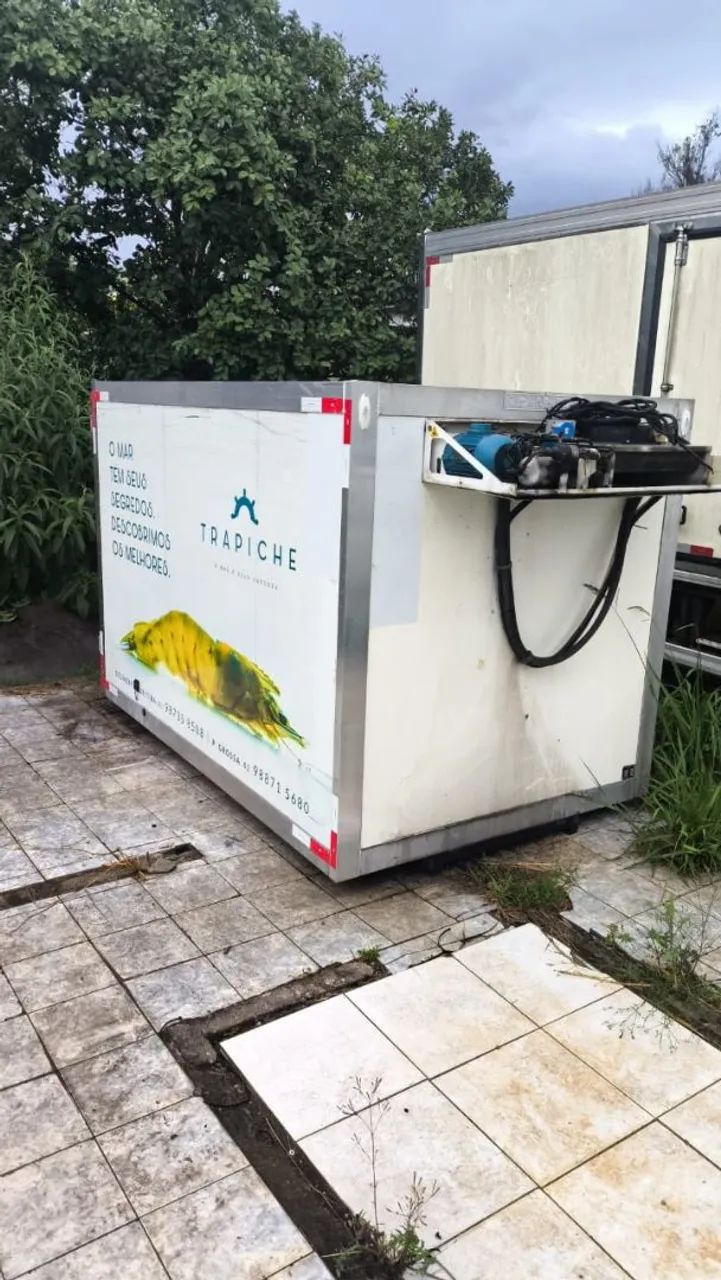 Baú refrigerado completo HR BONGO VUC - Foto 3