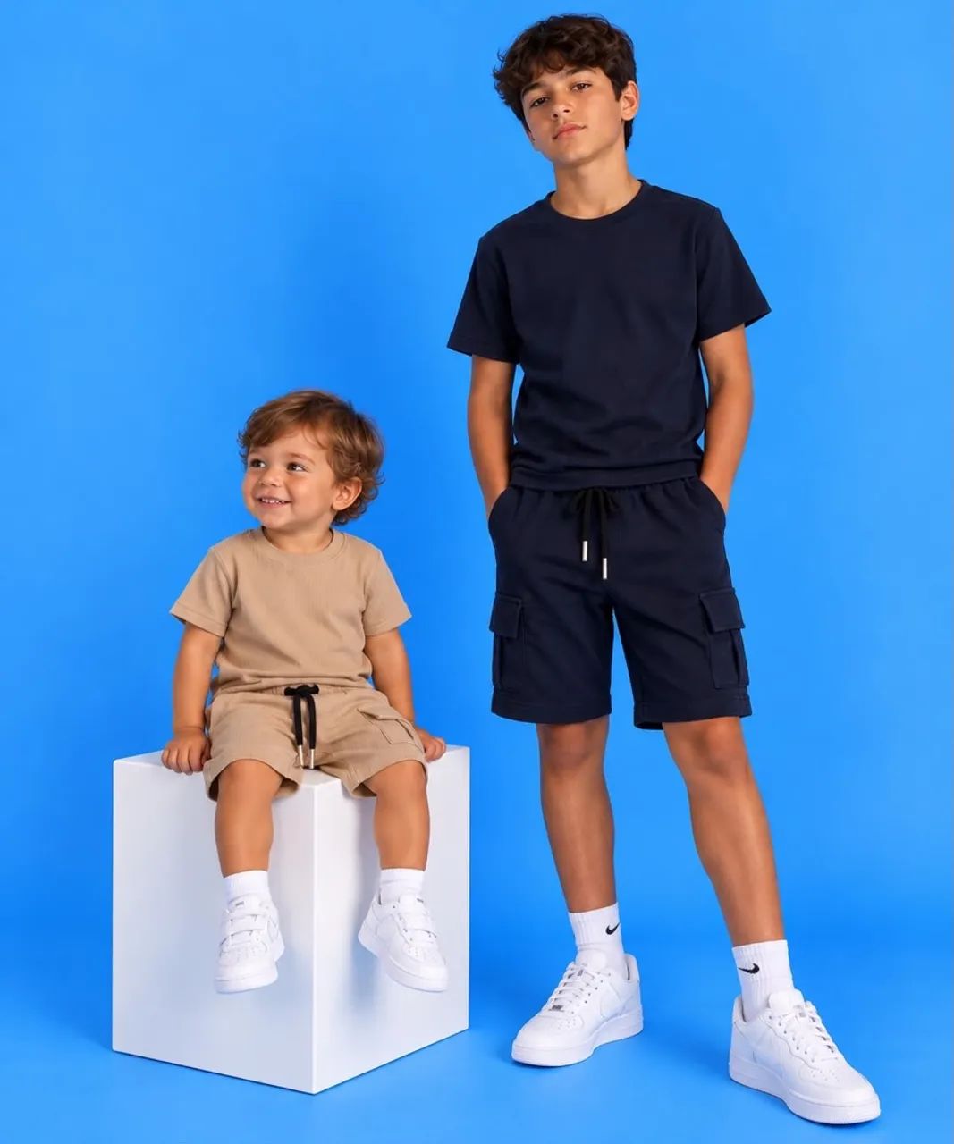 Conjunto infantil texturizado Zara