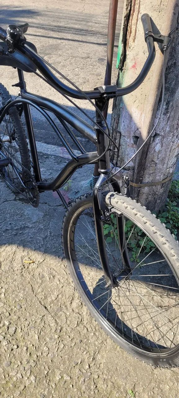 Bicicleta praiana aro 26 com marcha 