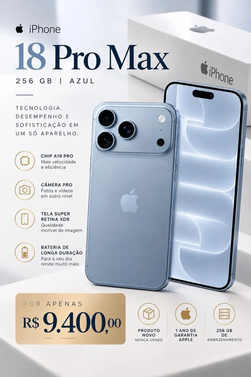 IPHONE 18 Pro Max 256 G 