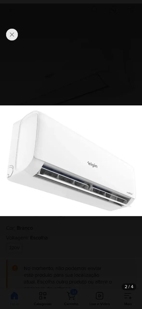 Ar condicionado eco inverter 