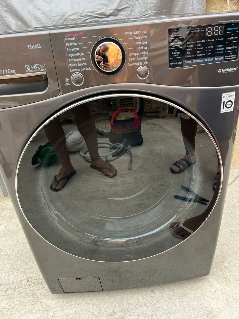 Lava e seca 17 kg