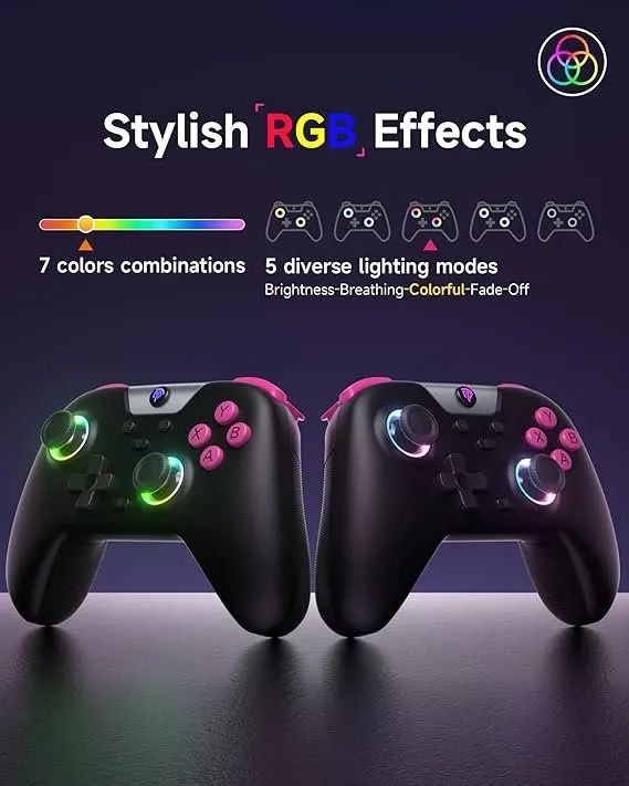 EasySMX X05 2.4g Wireless Gaming Controller for PC/Steam/iPhone/Android/Switch - Foto 2