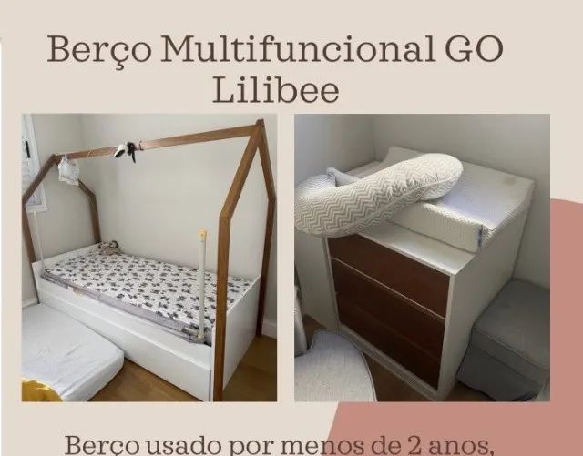 BERÇO MULTIFUNCIONAL GO LILIBEE - Foto 4