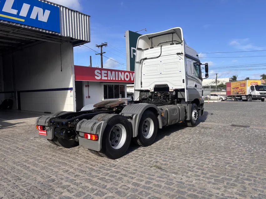 Mercedes-Benz Axor 2544 / 6x2 Ano 2021/2021- Caminhão Usado Seminovo - Foto 8
