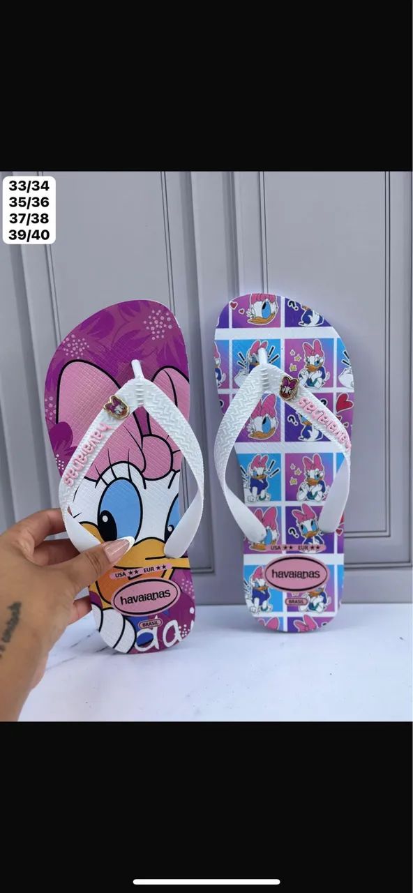 Havaianas personalizadas  com pingente  - Foto 5