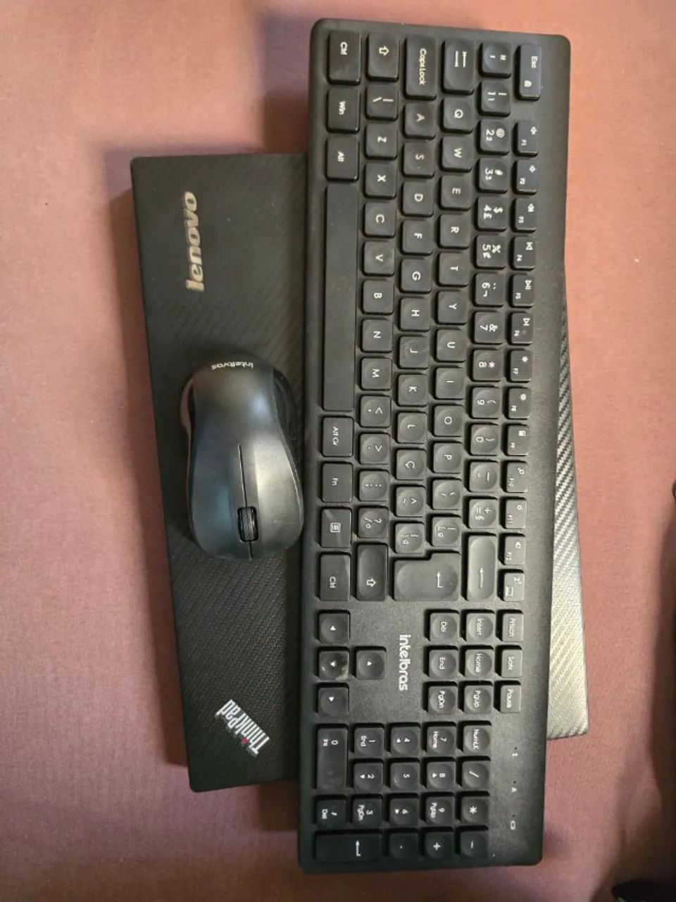 Kit Teclado e Mouse sem fio Intelbras