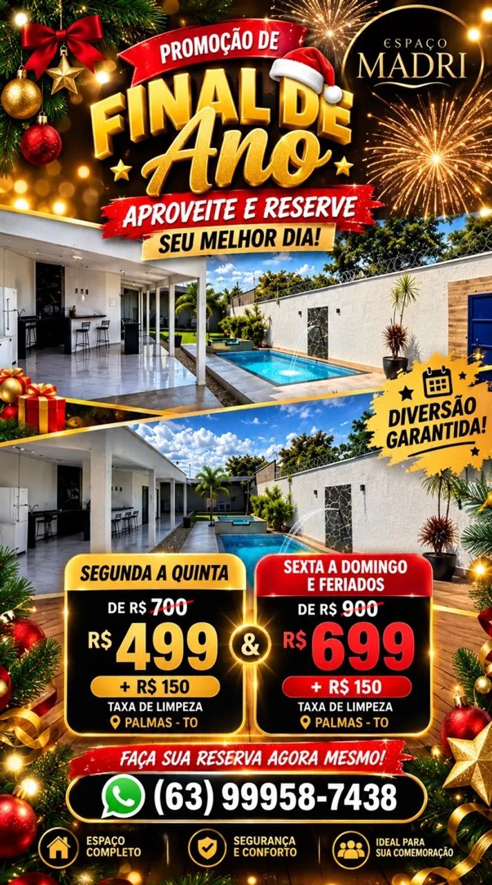 Espação para eventos e confraternização 