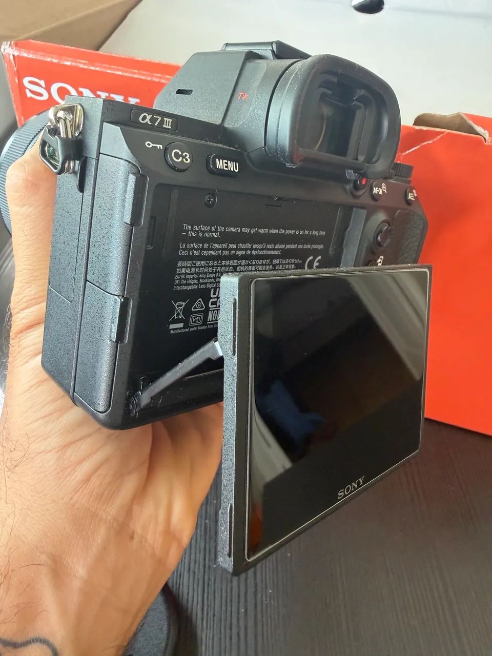 Câmera Sony A 7III Full frame  - Foto 4