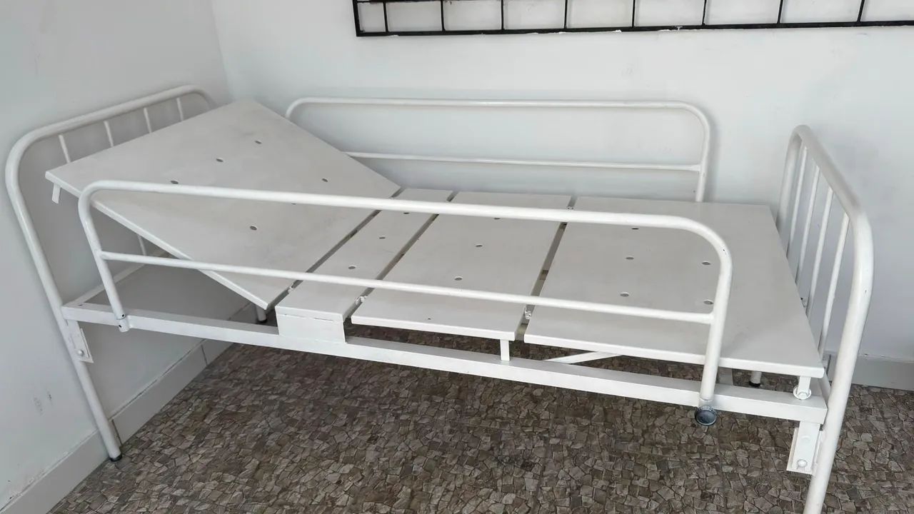 CAMA HOSPITALAR + COLCHAO PNEUMÁTICO  - Foto 4