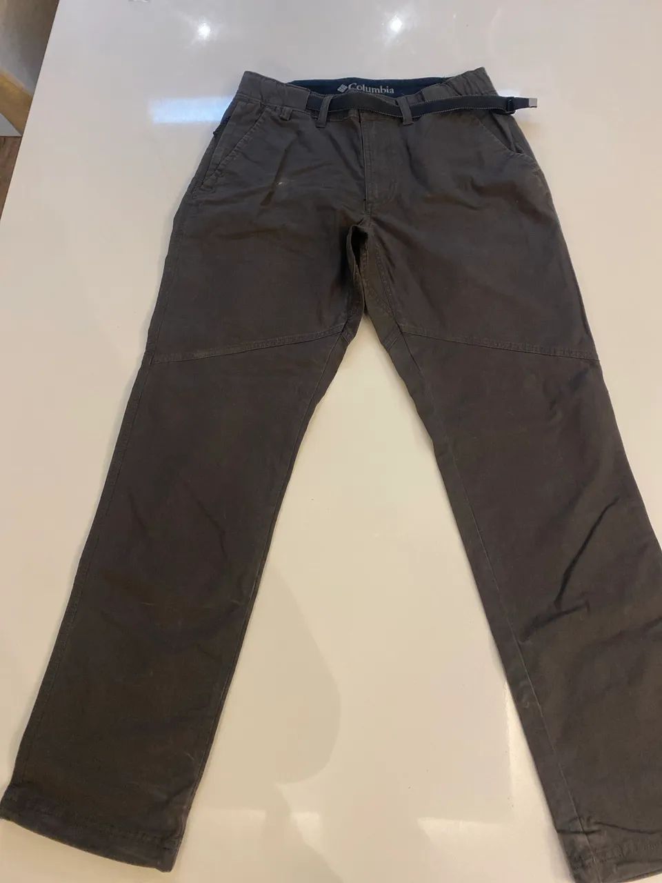 CalçaJeans Columbia com Cinto Embutido 