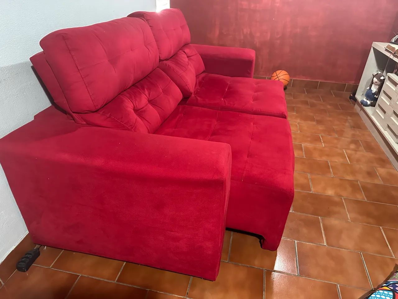 Vendo Sofá Retrátil Reclinável 2 lugares - Foto 2