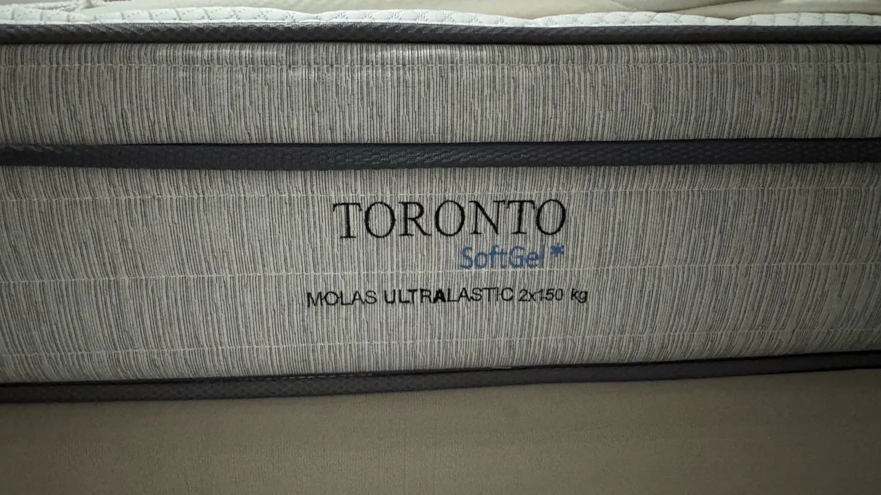 Cama box com Colchão Queen  - Foto 2