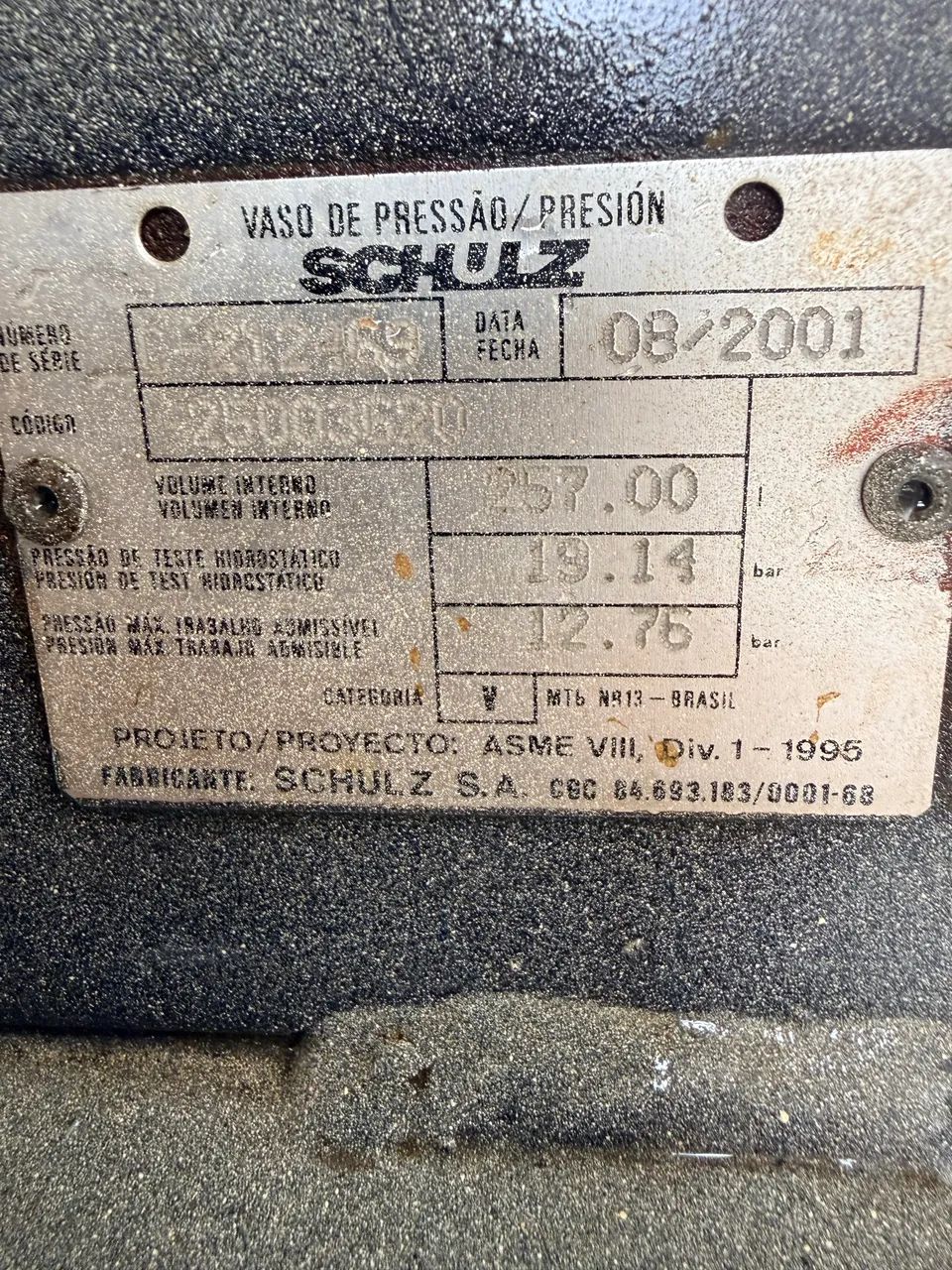 Compressor de Ar Schultz 250 L 220V - Foto 3