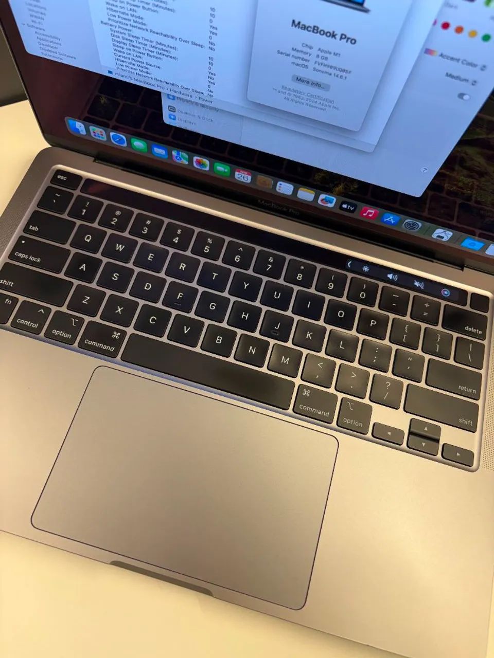 Macbook Pro M1 512gb 8gb Com Garantia  - Foto 2