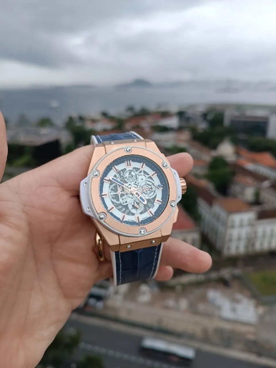 Relógio HUBLOT MIAMI MULTIFUNCIONAL NUNCA USADO - Foto 4