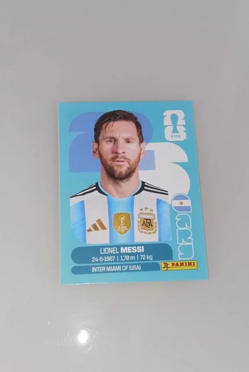 Figurinha Messi