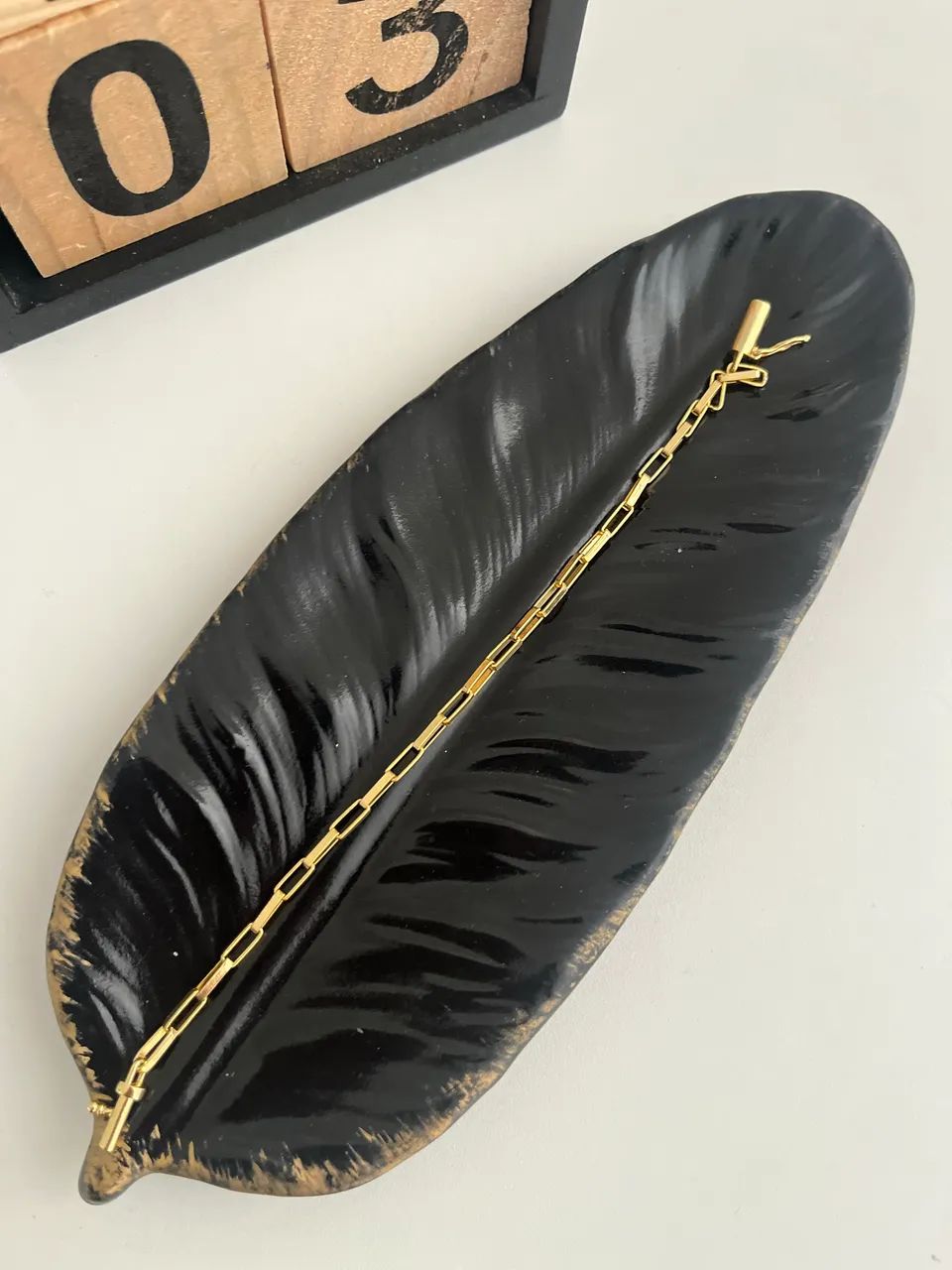 Pulseira Cartie masculina banhada a ouro