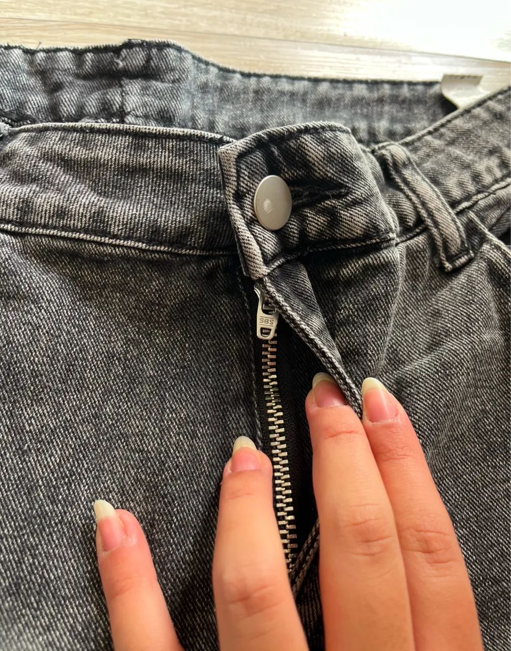 calça cargo preta shein 42  - Foto 2