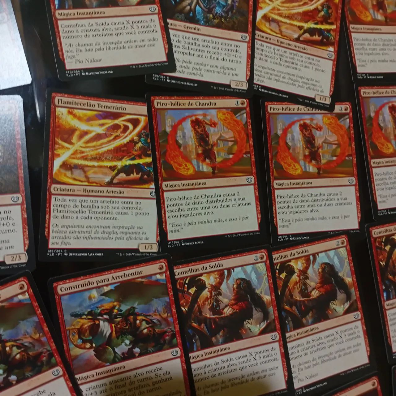 Deck Magic The Gathering Vermelho - Mono Red Casual (61 cartas) - Foto 2
