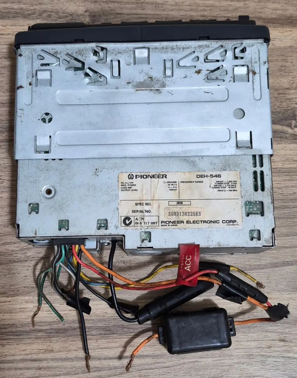 CD Player Pioneer DEH 546 Bluetooth  - Foto 5