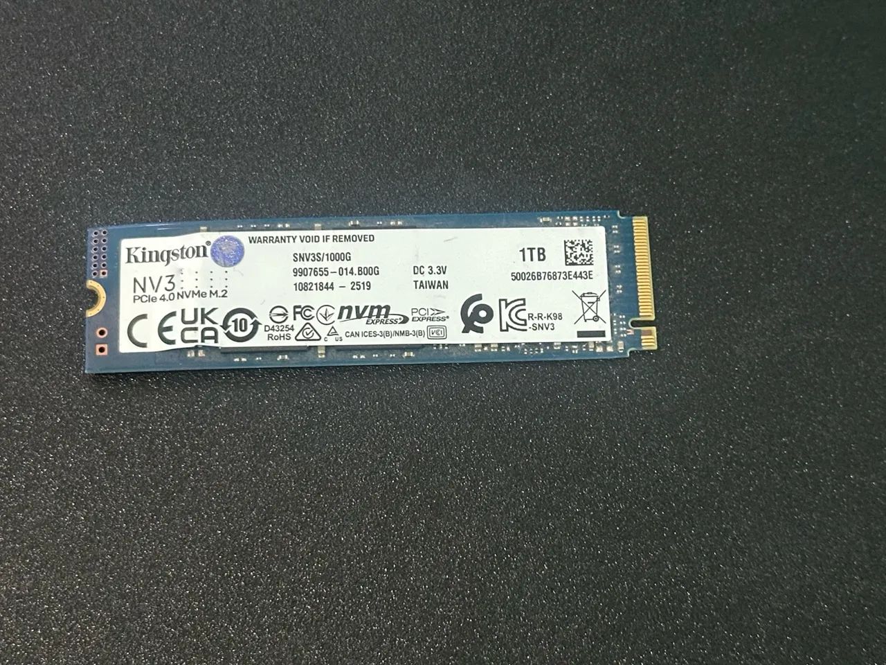 SSD NVME M2 1TB 