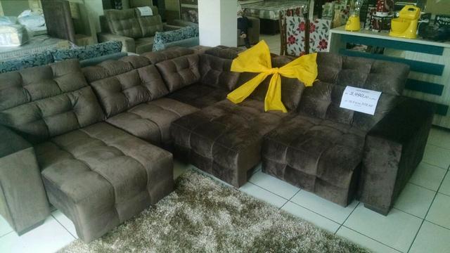 Conjunto sofá canto novo - Foto 3