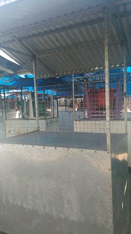 Banca toda em metalon