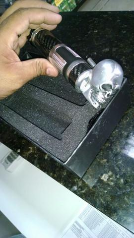 Incrível Vmax 1.200 , toda customizada , linda toda preta fosco ! - Foto 4