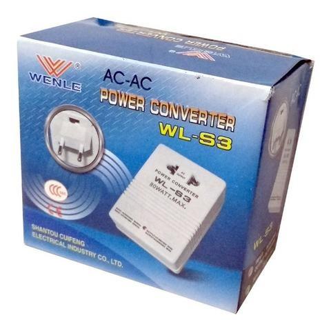 Transformador e Conversor 80w Wl-s3 Wenle 110 220v ou 220 110v Ac Ac Potencia Tomada Casa - Foto 5