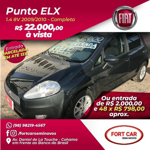 Punto ELX 1.4 só 2 mil de entrada