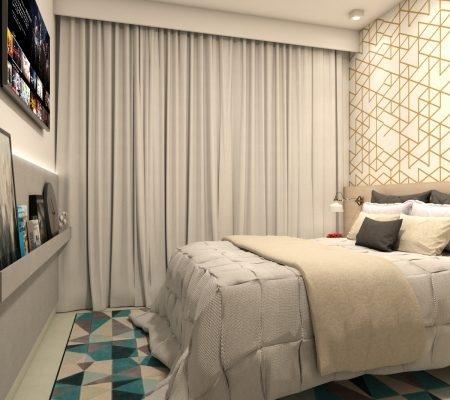 Apartamento 2q são josé vista para o parque da fonte confira - Foto 4