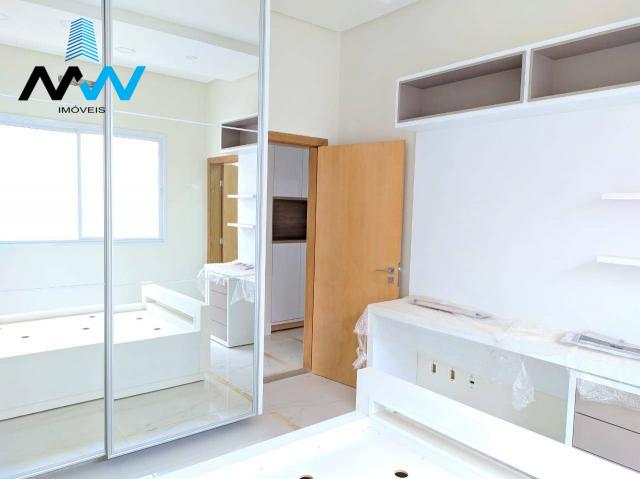Casa no Condomínio Belas Artes Com Armários - 3 Suítes - Anápolis - Foto 9