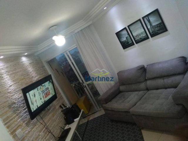 Apartamento com 2 dormitórios à venda, 56 m² por r$ 265.000 - vila alpina - são paulo/sp