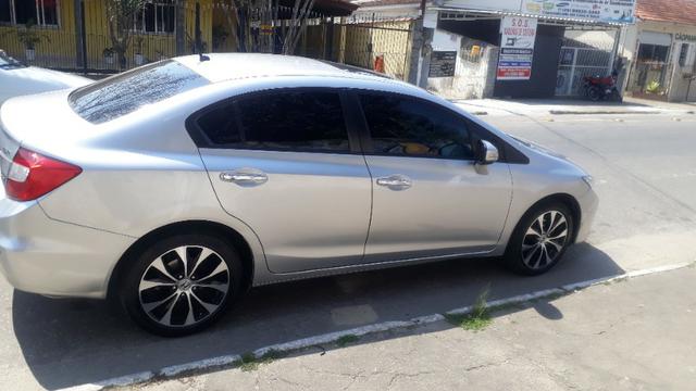 Honda civic 2014 exr top de linha super conservado - Foto 2